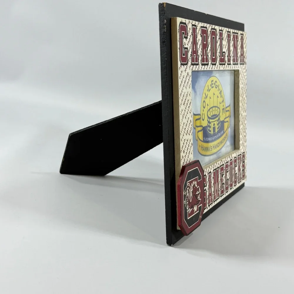 Hanna's Handiworks USC Gamecocks 4x6 Picture Photo Frame Garnet Black NCAA Fan
